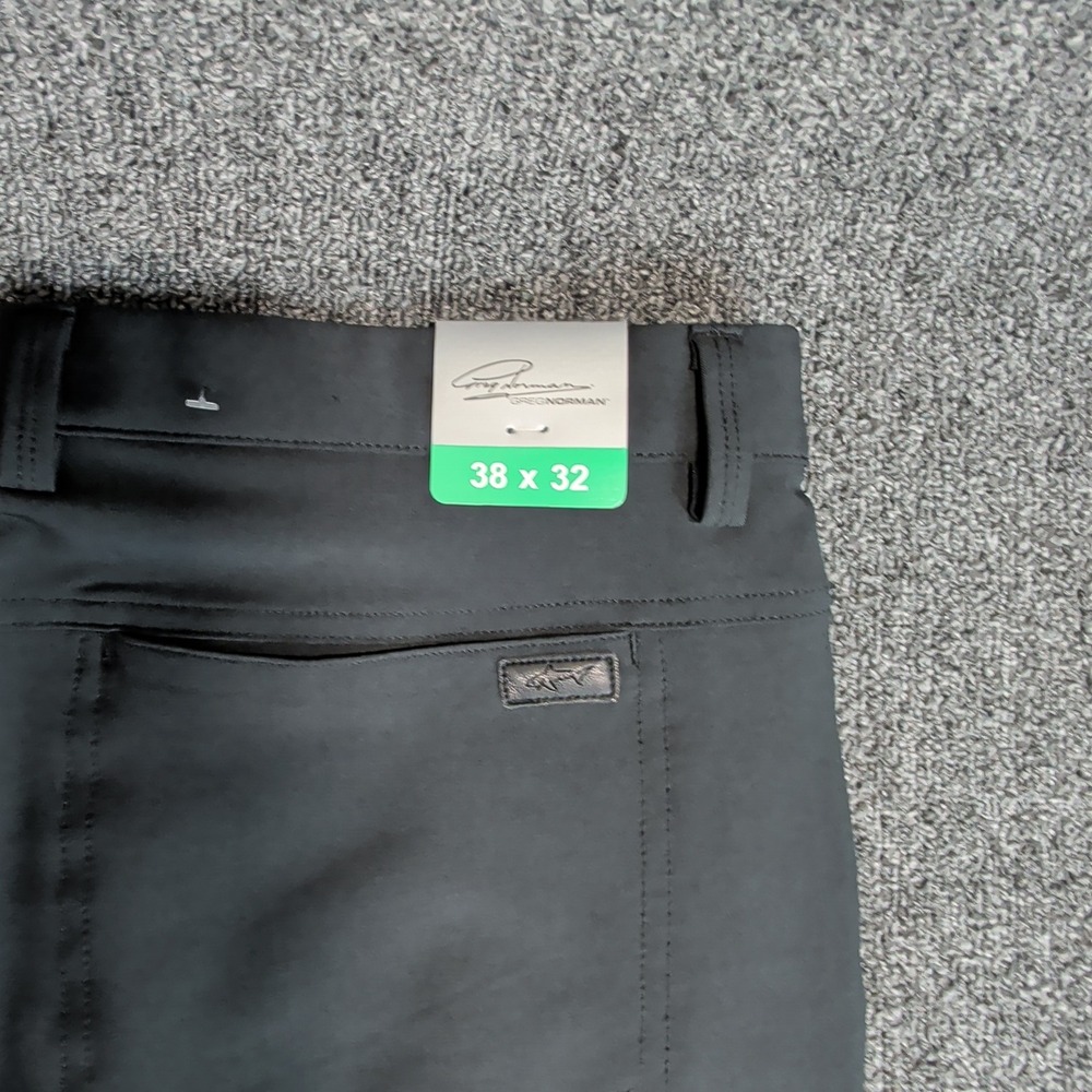Greg Norman Mens Golf Pants 38x32 Gray Performance Stretch 5-Pocket NEW - Picture 4 of 6